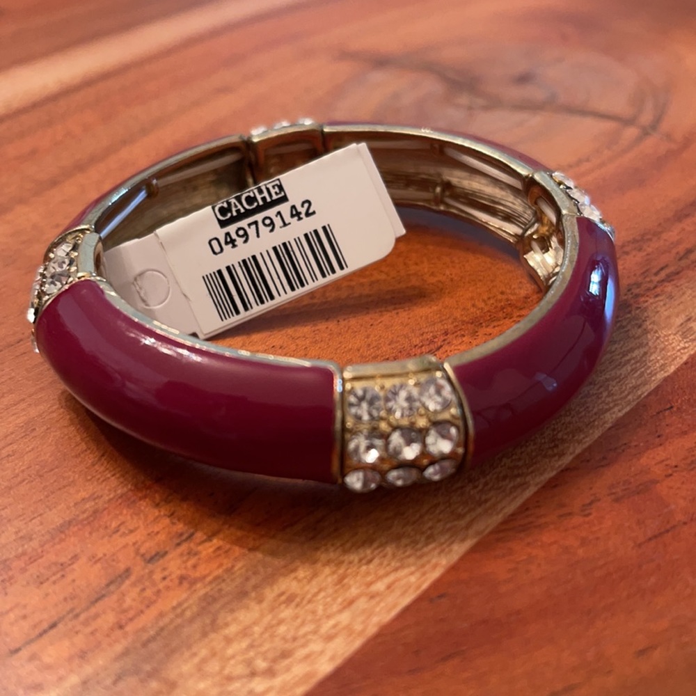 NWT CACHE STRETCH BANGLE BRACELET - Picture 7 of 10